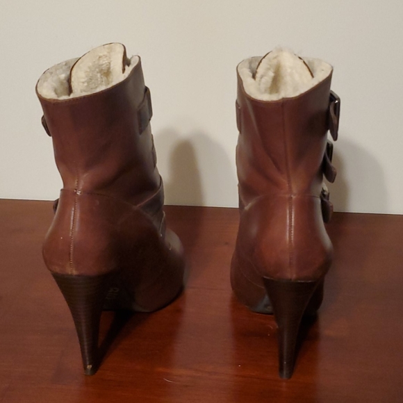 Gianni Bini sherpa lined booties,size 9 - Picture 7 of 9